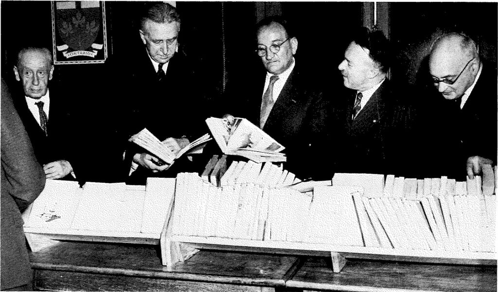 Captions please: If it matters, it’s a shot from Canada’s book exposition in Paris