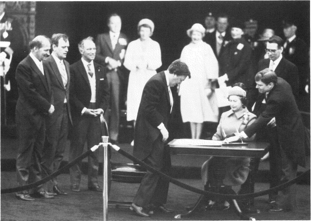 Signing the Constitution