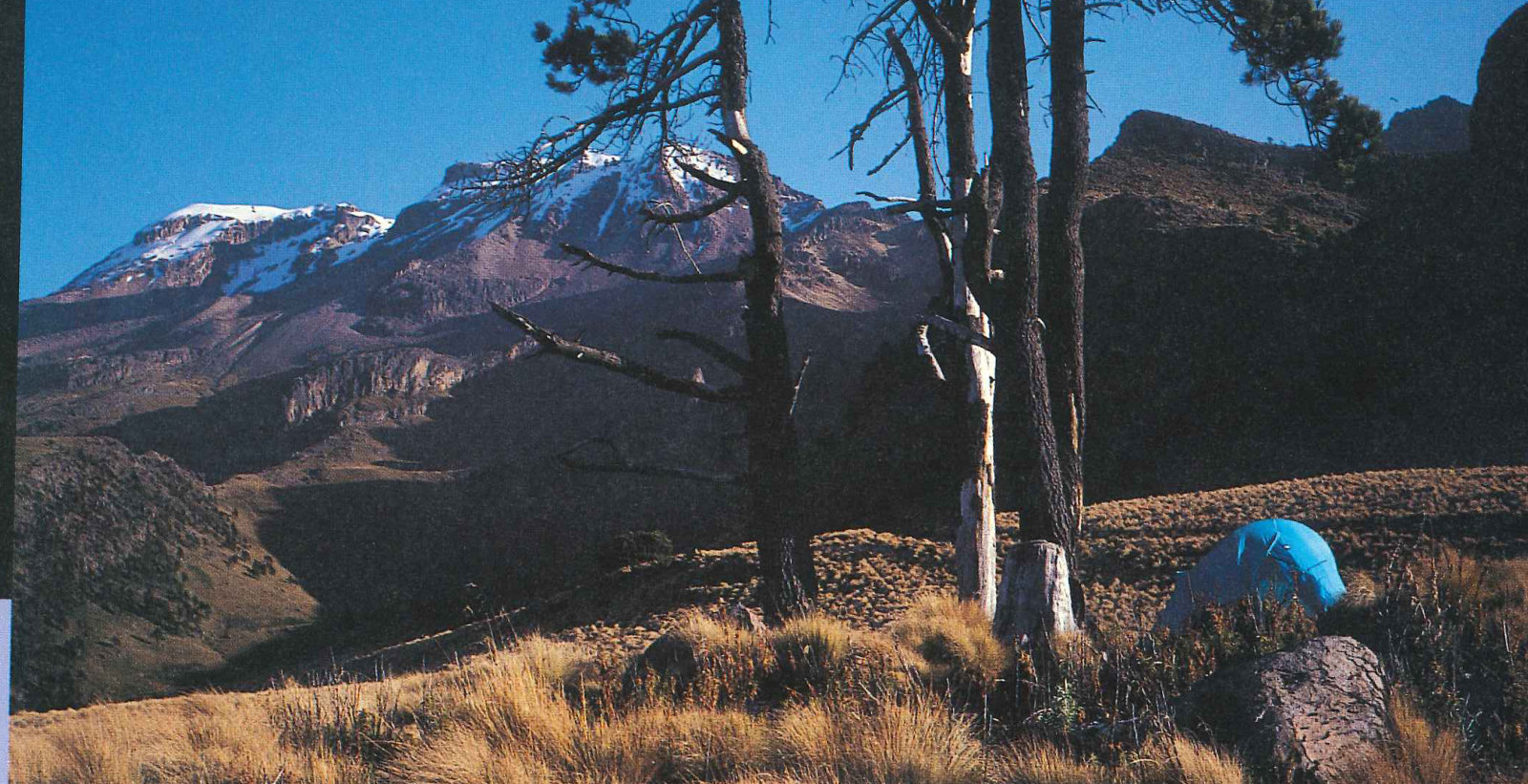 Camping below Ixtaccíhuatl