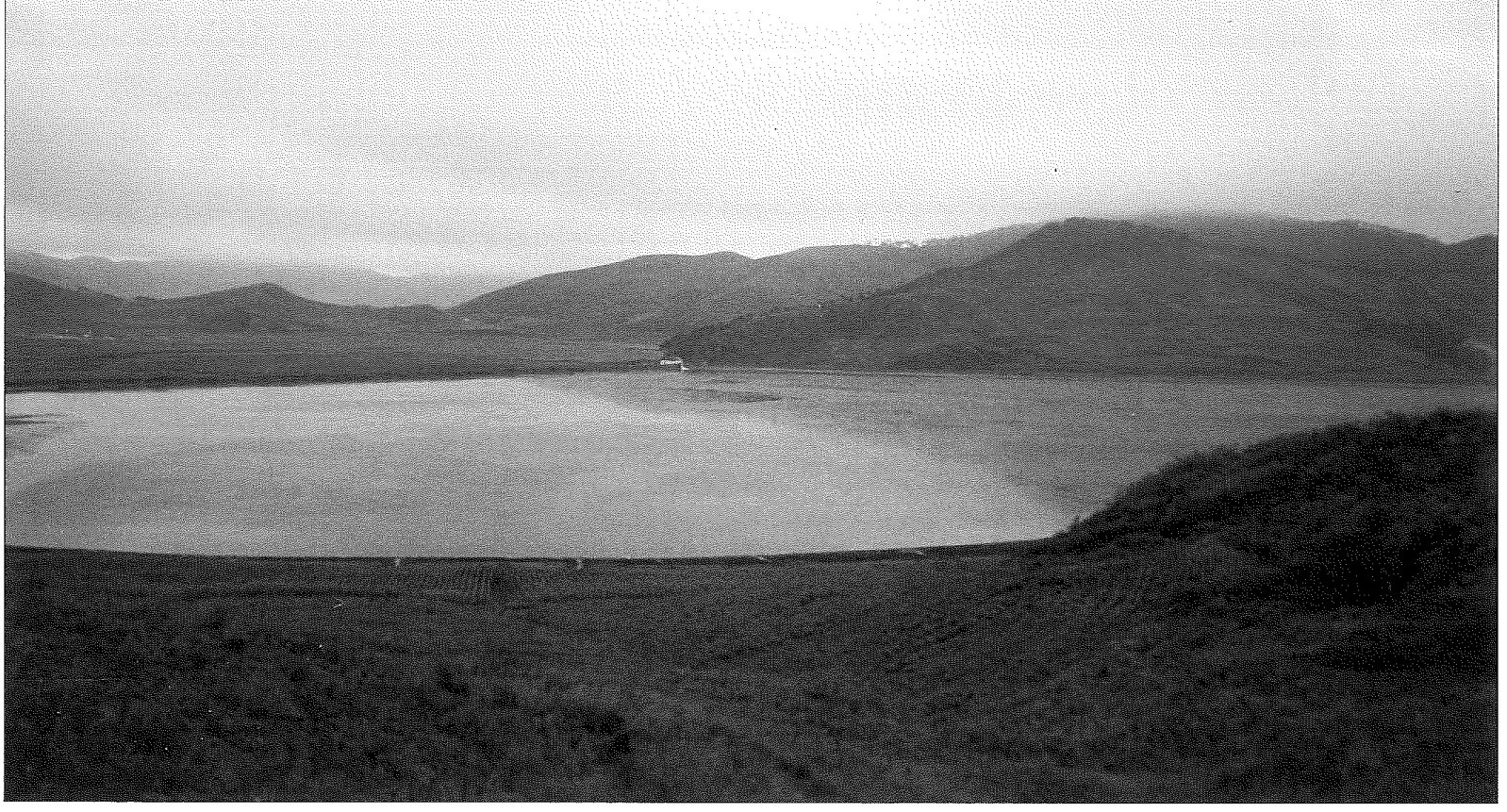 Lake close to the site