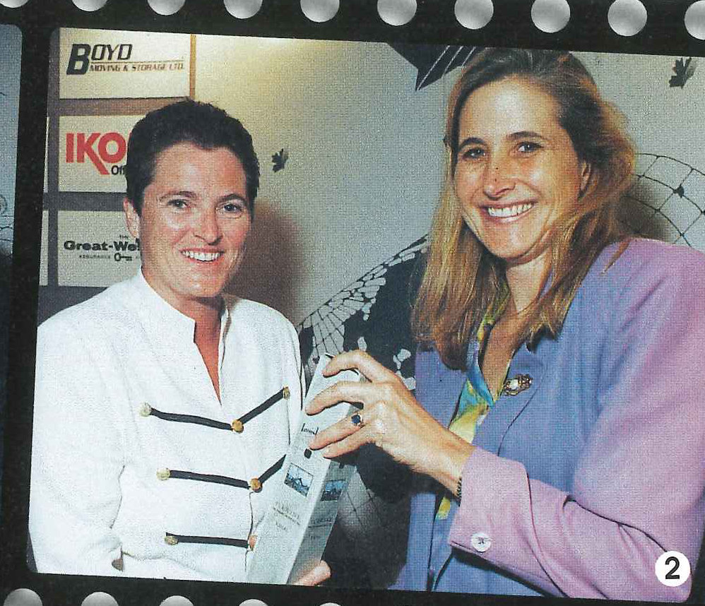 A special presentation of Inniskillin ice wine was made by Debbie Rodwin to all winners.