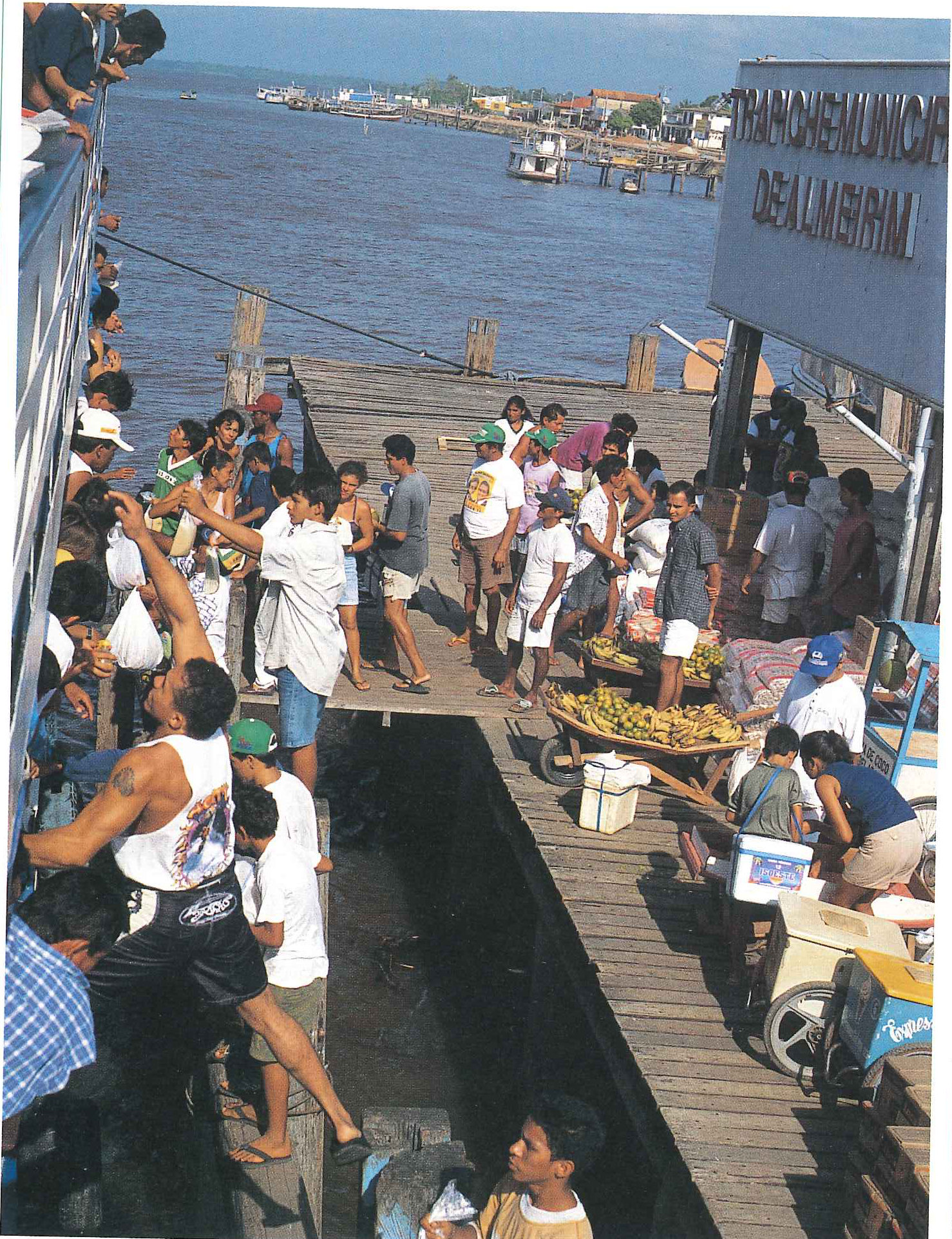 Unloading at Prainha, Lower Amazon