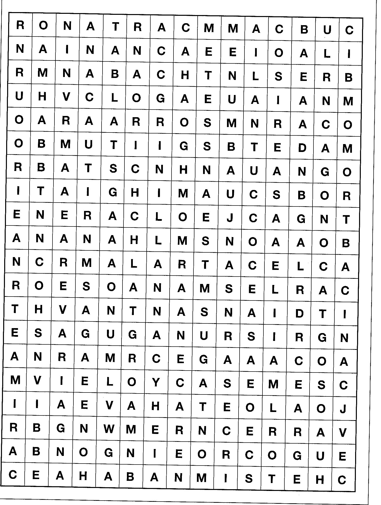 The block puzzle, as printed.
