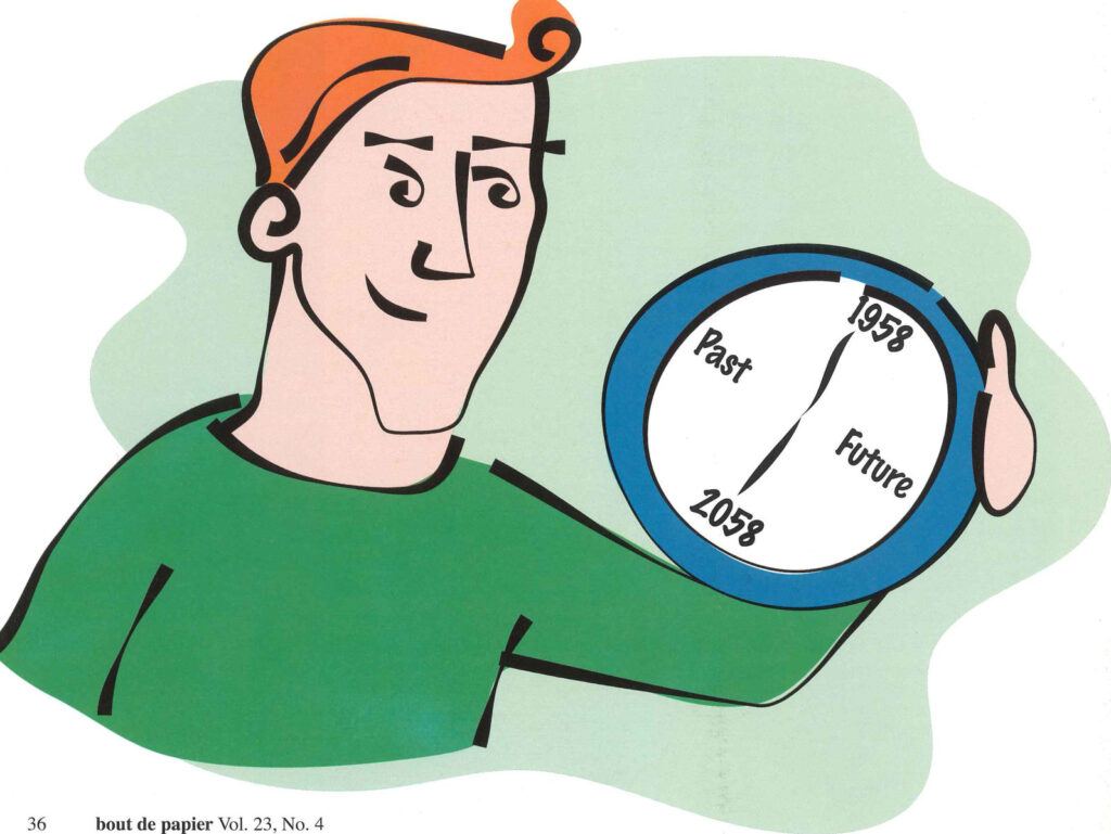 Let’s Glue the Time Warp Again