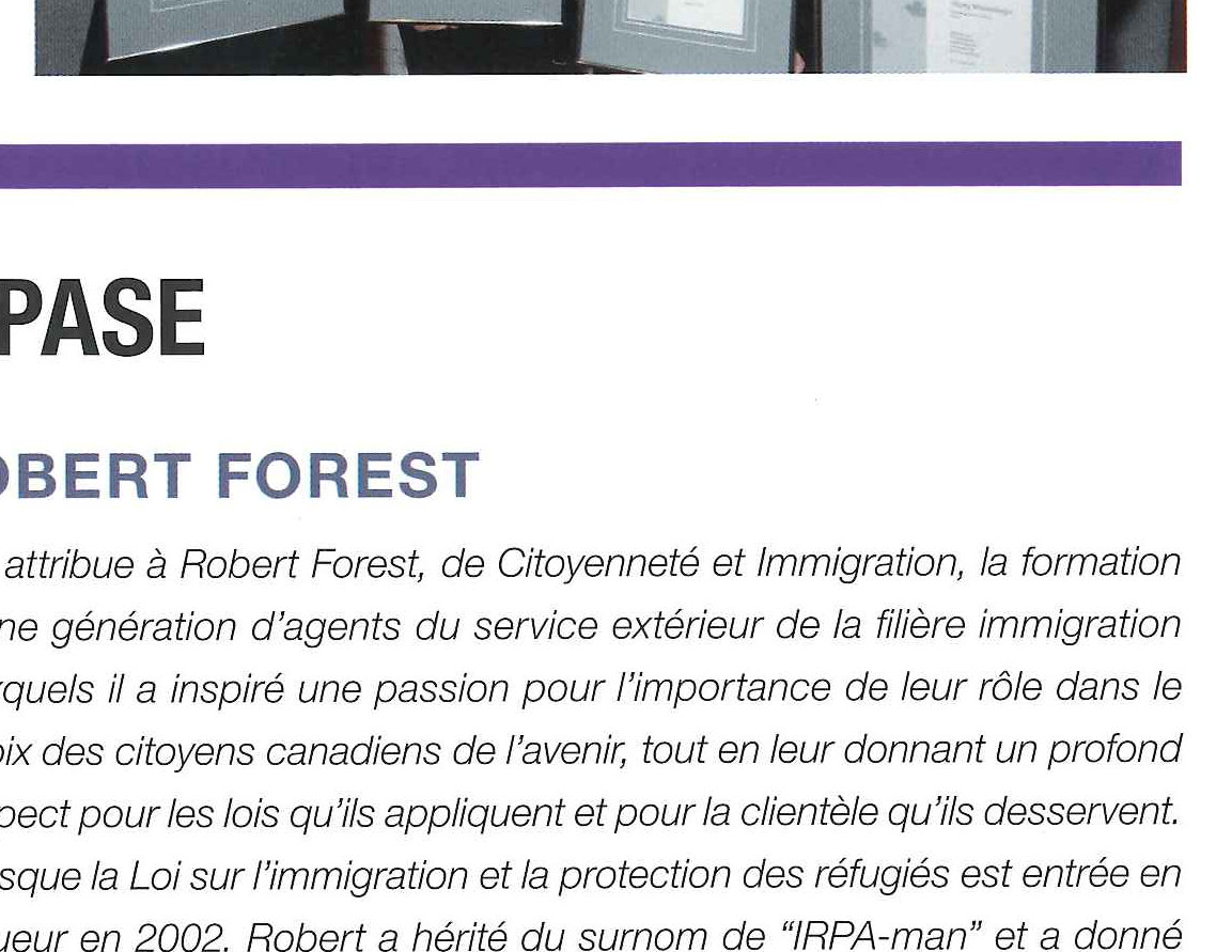 Les Prix de l’APASE 2013 – Reconnaissance de l’excellence // 2013 PAFSO Awards – Celebrating Excellence