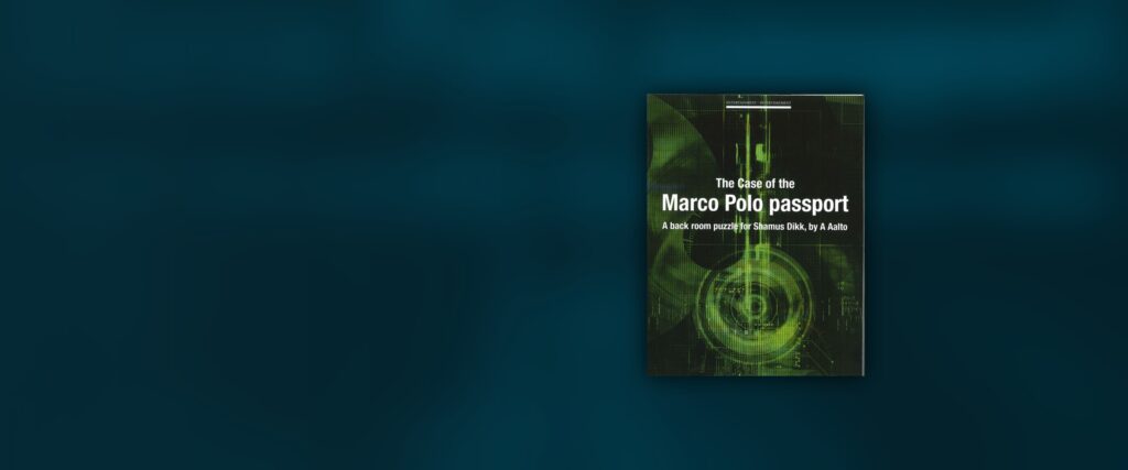 The Case of the Marco Polo Passport