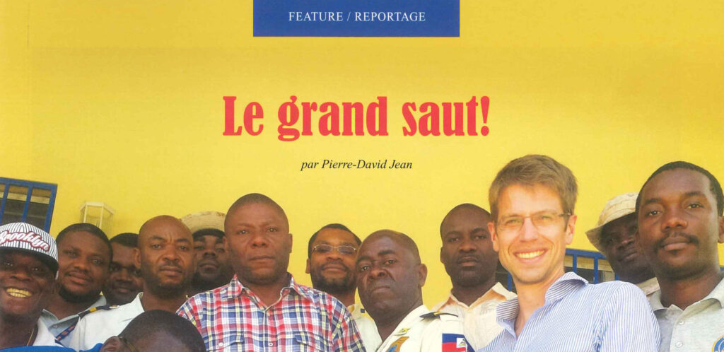 Le grand saut!