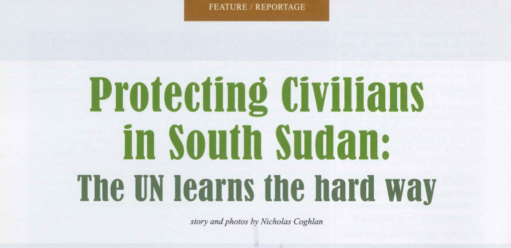 Protecting Civilians in South Sudan