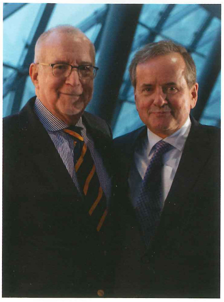 Richard Kohler, Past President and Executive Vice-President of RHOMA, and Gary Luton