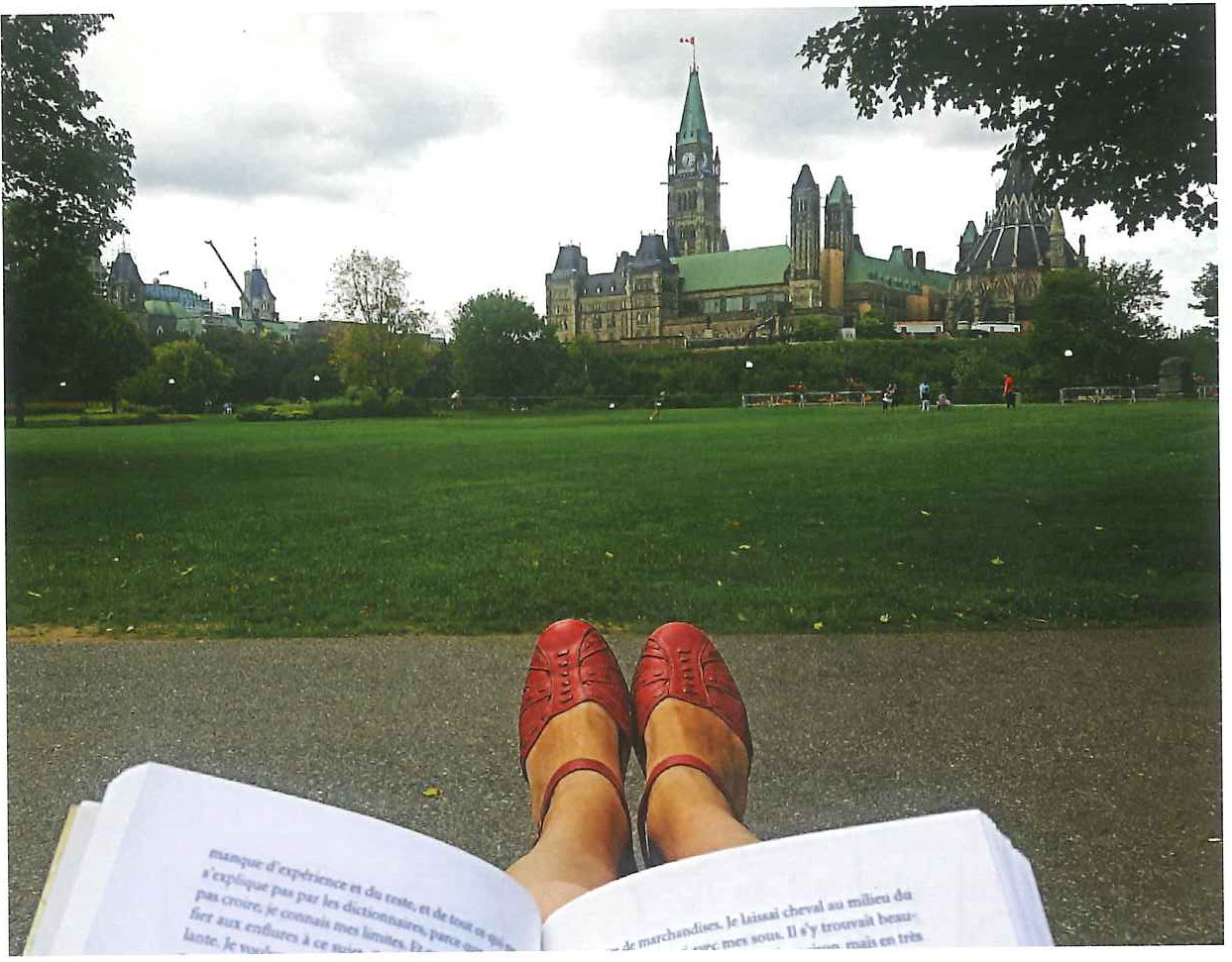 Mention honorable — Temps d’arrêt avec panorama, Ottawa, Canada, par Laura Atar