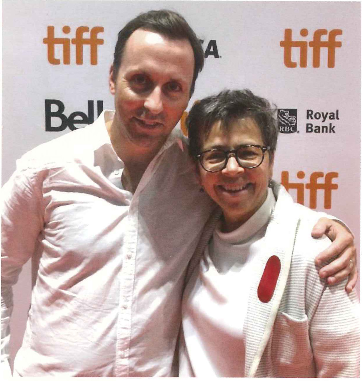 Andrew McLaughlin and Juanita Montalvo, Casa Canada Cuba co-founders, at the Toronto International Film Festival.
