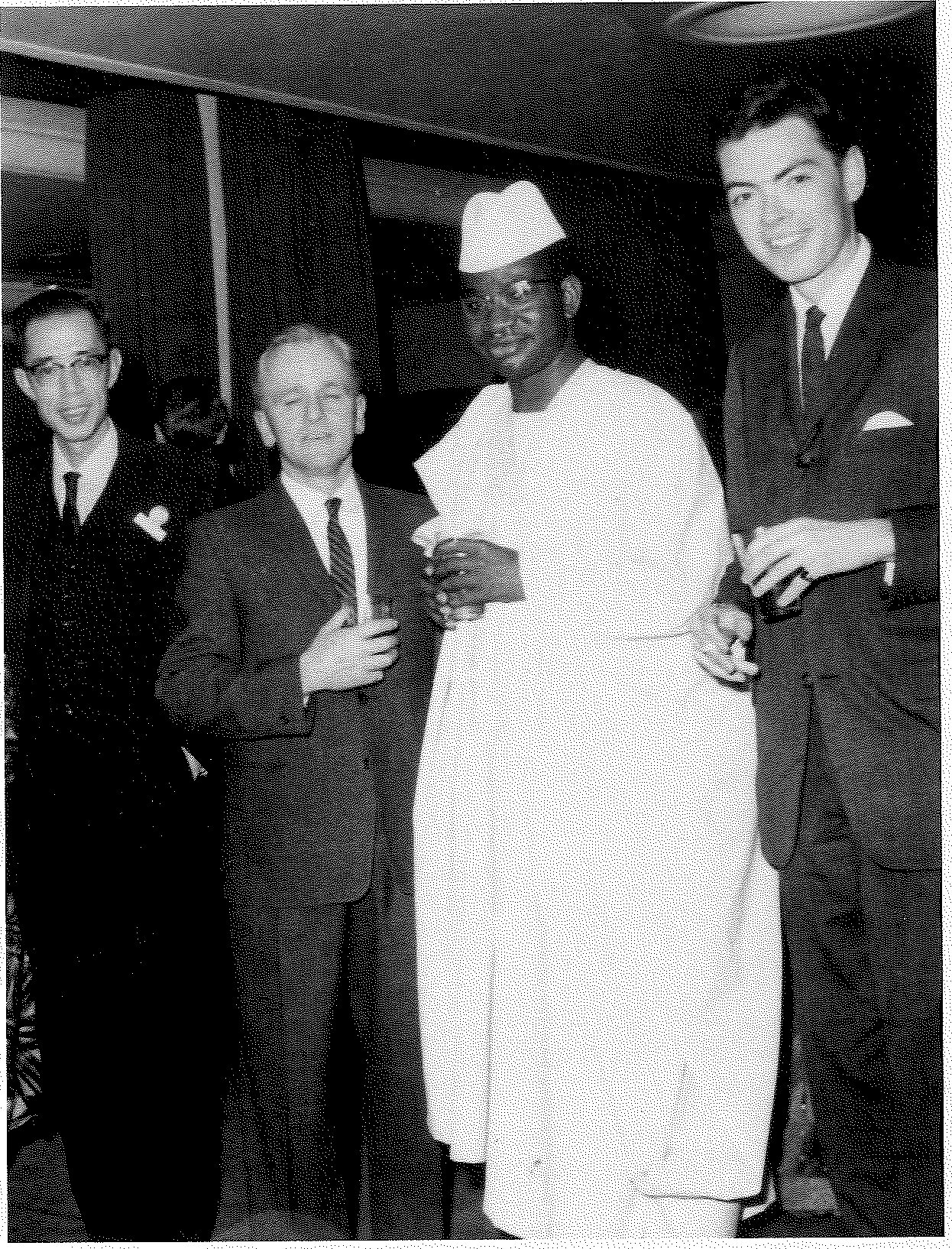John (right) as a young Foreign Service Officer, sometime between 1958 and 1964. (Photo provided by Christopher Cook)